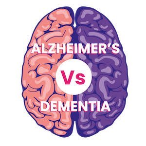 dementia vs alzheimer's